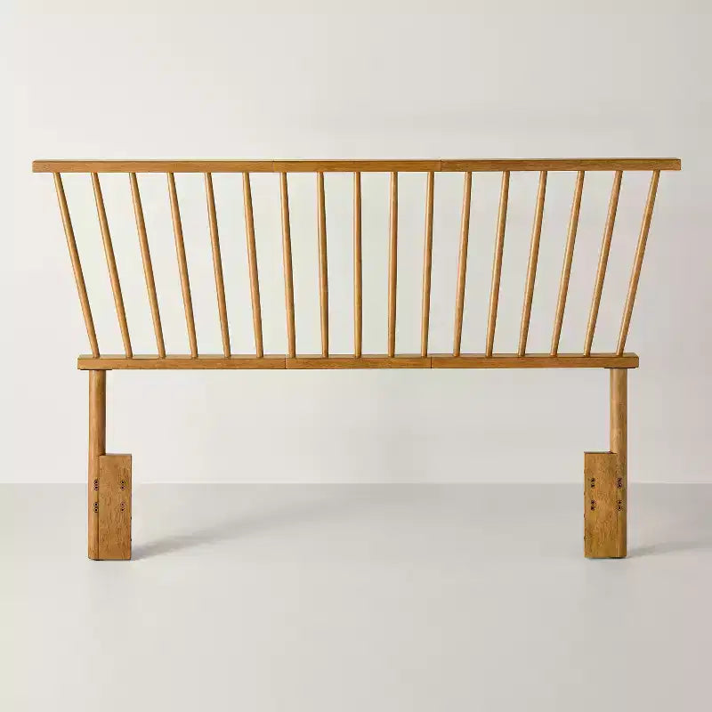 Cabecero de husillo marrón – Estilo Windsor, Matrimonial/Queen